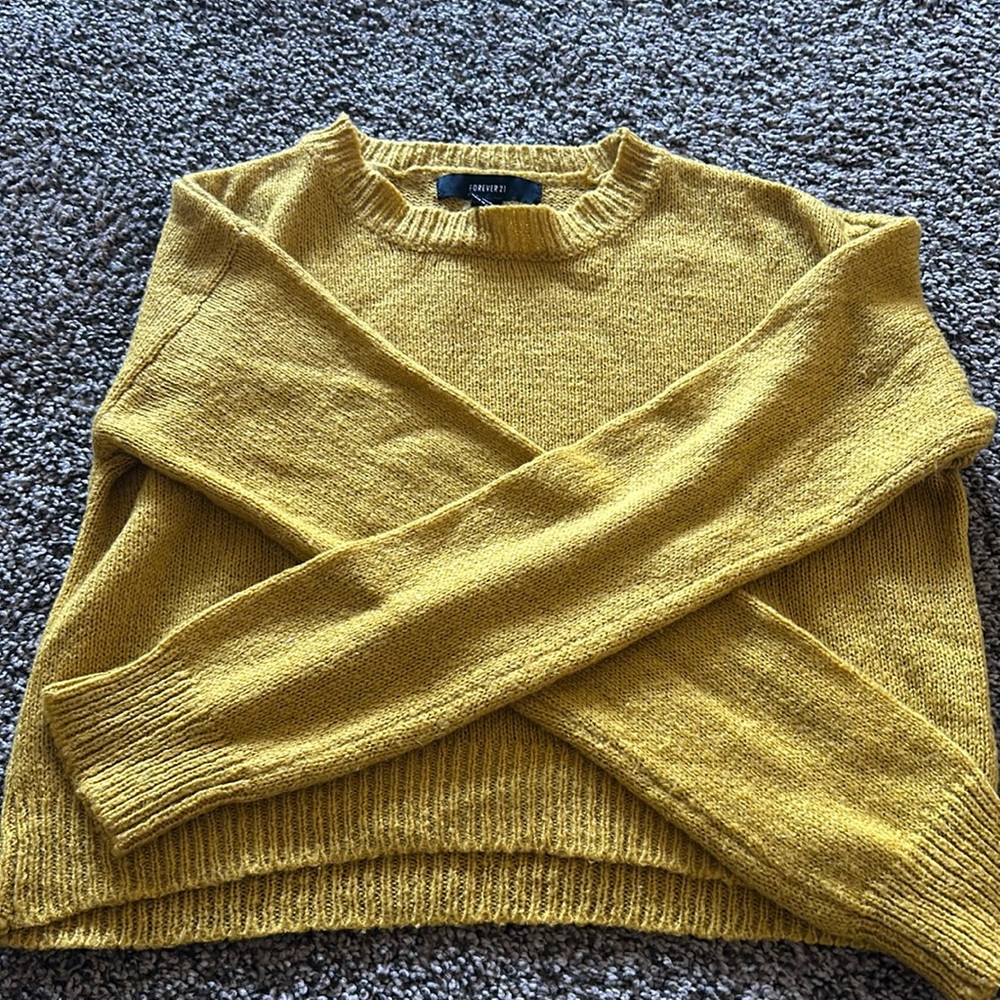 Yellowish sweater